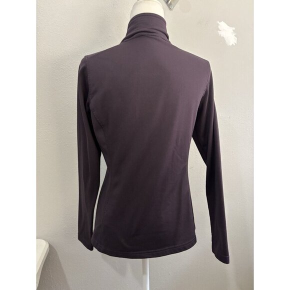 The North Face Purple Glacier 1/4 Zip Pullover Fleece Women Small - Picture 5 of 11